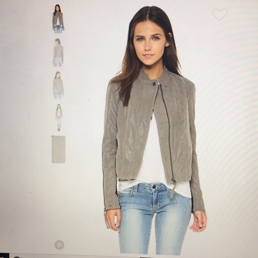 Free People suede jacket